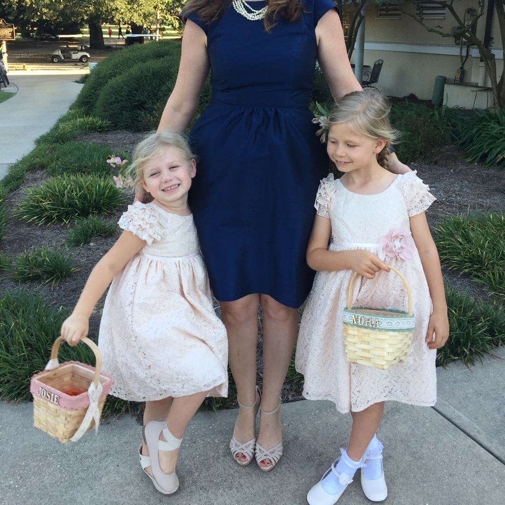 🌈 3 for $25 🌈 Laura Ashley Spring Flower Girl Dress - Picture 8 of 8
